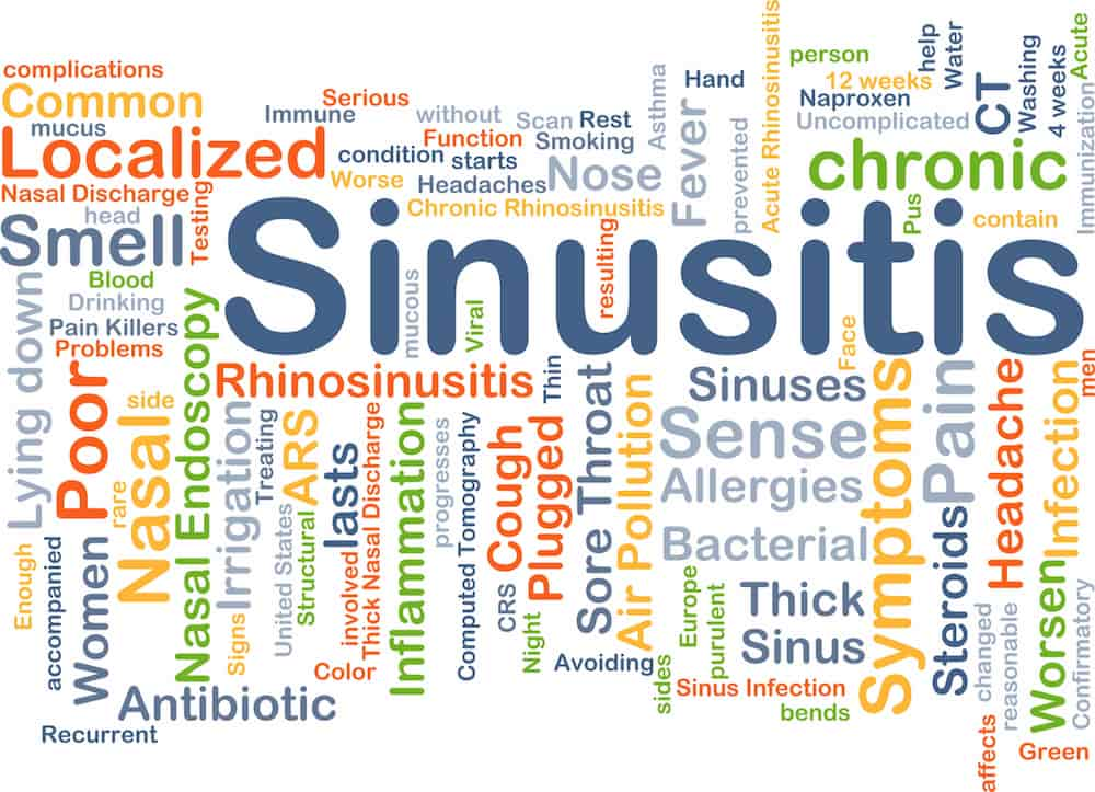 sinusite chronique 6 symptômes courants